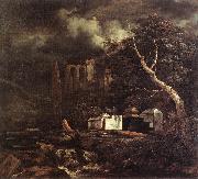Jacob van Ruisdael Jewish Cemetery oil on canvas